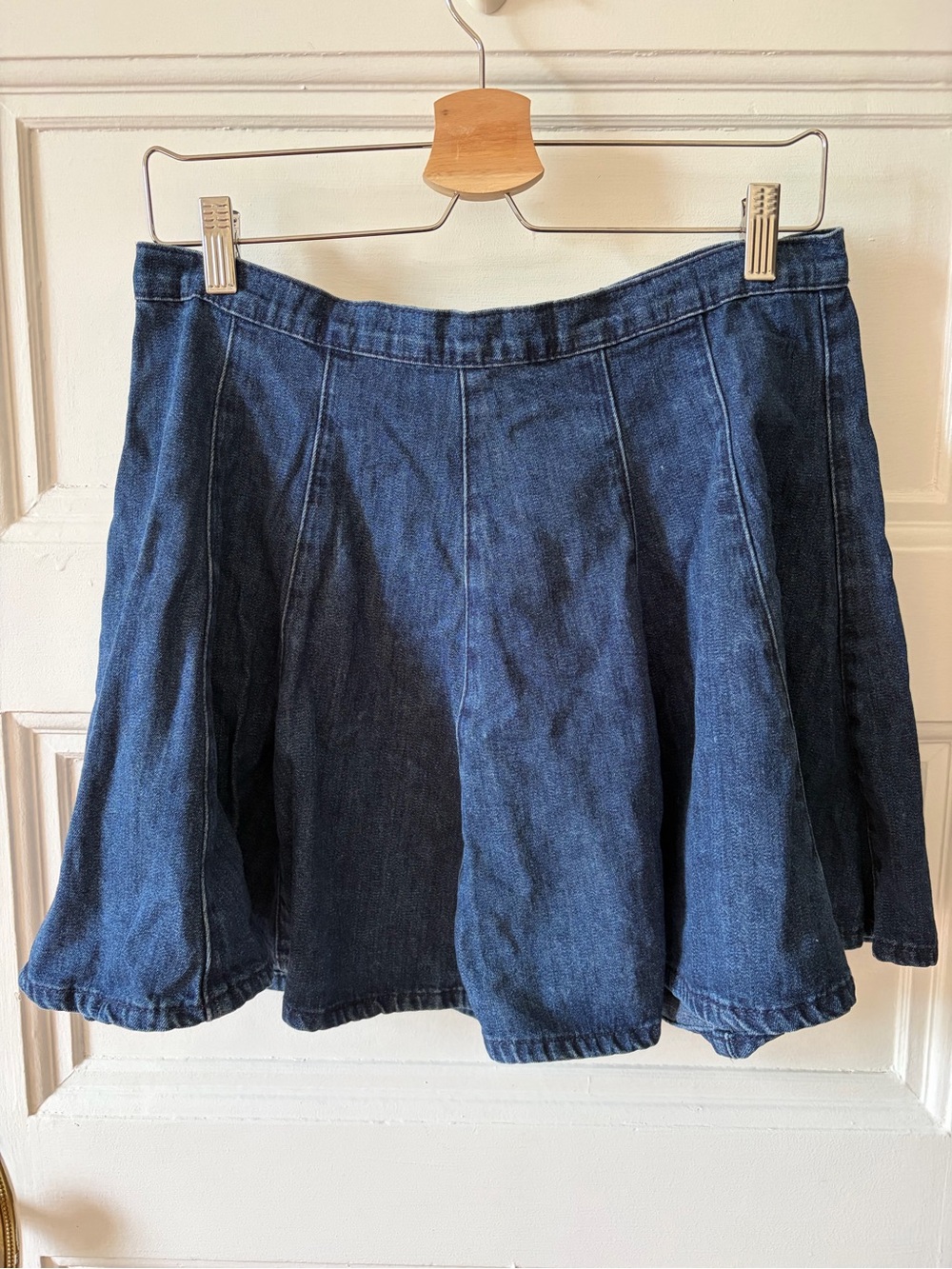 🌻 Zara Denim Skater Mini Skirt